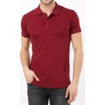 Belifanti Collection Erkek Polo Yaka Tişört T-Shirt Bordo - M