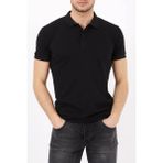 Belifanti Collection Erkek Polo Yaka Tişört T-Shirt Siyah - XL