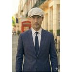 Belifanti Collection Erkek Taş Yazlık Keten Şapka İngiliz Modern Peaky Blinders Stili