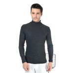 Belifanti Collection Erkek Yarım Balıkçı Yaka Slim Fit Kazak fume