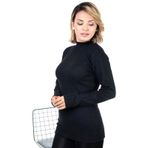Belifanti Collection Kadın Yarım Balıkçı Yaka Kazak bordo