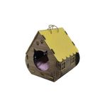 BELİNAY ÇOCUK DÜNYASI Ahşap Kedi Evi Kedi Yatağı Pet Shop Ürünleri