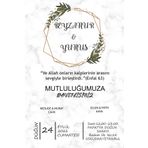 Belinay Düğün Davetiyesi 110 03 (1000 ADET)