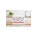BELİNİS Romantik 30 X50 3 Lü Set Baskılı El Yüz Havlusu / Mutfak Havlusu -kurulama Bezi