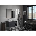 Belinza Aurora 85 cm Antrasit Banyo Dolabı