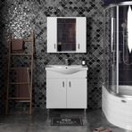 Belinza Eva 80 cm Banyo Dolabı Takımı