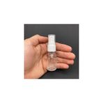 Belirtilmemiş 10 ml Şeffaf Cam Şişe Beyaz Spreyli, 10CC Şeffaf Spreyli Boş Şişe x 6 Adet