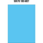 Belirtilmemiş 120GR Fon Kartonu 50X70 cm 100'LÜ Açık Mavi