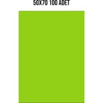 Belirtilmemiş 120GR Fon Kartonu 50X70 cm 100'LÜ Açık Yeşil