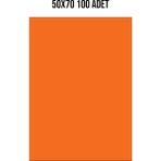 Belirtilmemiş 120GR Fon Kartonu 50X70 cm 100'LÜ Turuncu