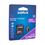 Belirtilmemiş 128 GB Sunix MicroSDHC Hafıza Kartı 200X Up To MB/s Class 10 Telefon ve Tablet Uyumlu