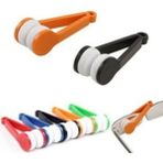Belirtilmemiş 2 Adet Mikrofiber Gözlük Temizleme Sileceği, Gözlük Camı Temizleme, Toz Bırakmaz, Leke Bırakmaz