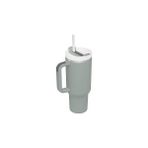 Belirtilmemiş 304 L Çelik 1,2 L Yeşil Pipetli El Termos Mug (Sizdirmazlik Yok) CIN856YS
