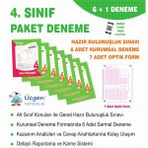 Belirtilmemiş 4.sınıf - Paket Deneme 7 Li + Optik Form