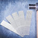 Belirtilmemiş 5000 Adet Zımba Teli F25 Sanayi Tipi 25 mm Makina Çivi Çivisi Süpürgelik Parke Ahşap Mdf Tel