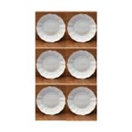 Belirtilmemiş 6'lı Porselen Çay Tabak 869PSDF6LI127912P.