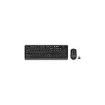 Belirtilmemiş A4 FG1010 2.4g Q Türkçe Fn-Multimedya Klavye+Optik 2000DPI Mouse Siyah/gri Kablosuz Set