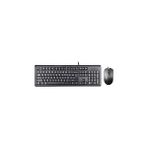 Belirtilmemiş A4 KR-9276 Q USB Türkçe Fn-Multimedya Klavye+ Optik Mouse Set