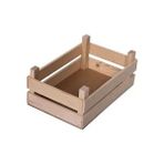 Belirtilmemiş Ahşap Kasa 18x27x12 cm Pembe Renkli Çok Amaçlı Kullanım için Dekoratif Ürün - 18 x 27
