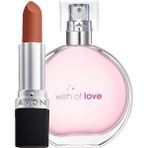 Belirtilmemiş Avon Wish Of Love Kadın Parfüm Edt 50 ml + Perfectly Mat Ruj Marvellous Mocha Seti