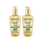 Belirtilmemiş Bioxcin Keratin & Argan Onarıcı Saç Bakım Yağı 150 ml - Yıpranmış Hasar Görmüş Saçlar 2li Paket