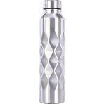 Belirtilmemiş Çelik Gri 1000 ml Sporcu Matara Suluk (Sicak-Soğuk Tutmaz) CIN338