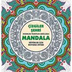 Belirtilmemiş Çizgiler Şehri - Mandala (Büyükler Için Boyama)