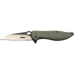 Belirtilmemiş Crkt Lotus 1265 Gri Kamp / Çakı 18CM - Yarı Otomatik, Kemerlikli, Kutulu