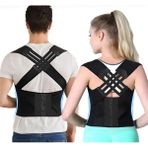 Belirtilmemiş Dik Duruş Korsesi Unisex Kamburluk Önleyici Sırt Omuz Bel Ortopedik Destek Korsesi