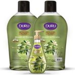 Belirtilmemiş Duru Organik Zeytinyağlı Zeytin Çiçeği Sıvı Sabun 1,5+1,5+500ML