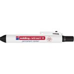 Belirtilmemiş Edding Retract 11 Permanent Markör - Siyah - 1 Kalem - Yuvarluk Uç 1.5-3 mm