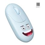 Belirtilmemiş Everest Sm-26 Fashıon 2.4GHz Kablosuz Mouse Mavi Renkli Kabartmalı Tasarım ile Yüksek Performans