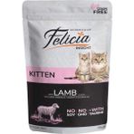 Belirtilmemiş Felicia Kuzu Etli Yavru Kedi Pouch Mama Süper Premium 85 gr x 12 Tahılsız Lezzet