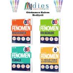 Belirtilmemiş Fenomen 8. Sınıf Matematik-Fen Bil.-Türkçe-Inkılap Tar. Soru Bankaları (B Set) ( 4 Kitap )