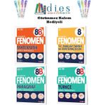 Belirtilmemiş Fenomen 8. Sınıf Matematik-Inkılap Tar.-Paragraf-Türkçe Soru Bankaları (B Set) ( 4 Kitap )