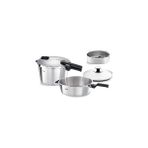 Belirtilmemiş Fissler Vitaquick Premium Mat 8+4 Litre Düdüklü Tencere + Buharda Pişirme Aparatı