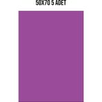 Belirtilmemiş Fon Kartonu 120GR 50X70 cm 5 Adet Mor