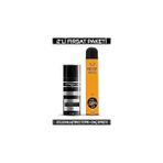 Belirtilmemiş Fontenay Saç Dolgunlaştırıcı Keratin Fibers Siyah Topik Saç Tozu 50GR + Saç Spreyi 400ML 2'li Set