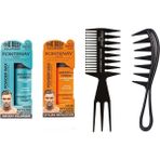 Belirtilmemiş Fontenay Saç Şekillendirici Pudra Toz Wax Mat Effect ve Ultra Strong + Şekil Tarak'ı X2 4'lü Set