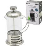 Belirtilmemiş French Press Metal Kafes - Metal Kapak 600ML Cam Bitki Süzgeçi (5047)