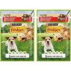 Belirtilmemiş Friskies Yetişkin Köpekler Için Sığır Etli Sebzeli Yaş Mama 85 Gram (2 Paketi)