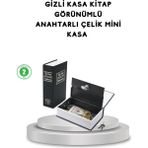 Belirtilmemiş Gizli Kitap Kasa – Metal Gövdeli, Anahtarlı