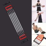 Belirtilmemiş Göğüs Genişletme ve Kuvvet Egzersiz Aleti – 5 Yaylı 5 Kademeli Ayarlanabilir Fitness ve Kuvvet Antr
