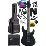 Belirtilmemiş GRX-300-25-AMP Profesyonel Elektro Gitar Seti 25 Watt Gainli Şarjlı Bluetooth'lu Amfi Full