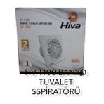 Belirtilmemiş Hiva 100 cm Banyo Tuvalet Aspiratörü Manuel Kontrol Özelliği ile 1 Adet Beyaz Renk