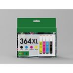 Belirtilmemiş HP Hp Deskjet 3070A Uyumlu 4 Renk Muadil Kartuş Seti 364XL - OCP Set - 4 Renk