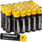 Belirtilmemiş Intenso Aaa Micro LR03 Alkali Pil, 24'lü Kutu, Sarı-Siyah