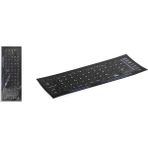 Belirtilmemiş Klavye Stıcker Tuş Takımı Türkçe F Siyah HDX8259