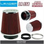 Belirtilmemiş Leader Universal Spor Tip Açık Hava Filtresi – Yüksek Performans Motor Hava Emme Filtresi - Kırmızı