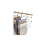 Belirtilmemiş Metal 5 Katlı Pantolon & Şal Askısı Çoklu Askılık Dekoratif Akıllı Düzenleyici